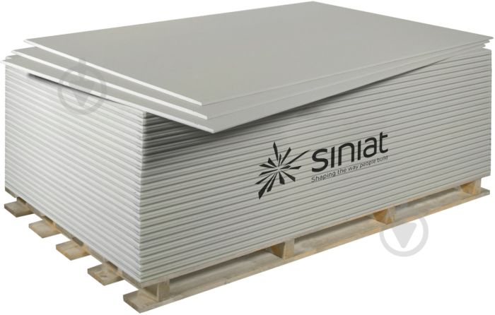 Гипсокартон Smart стеновой 12,5 мм